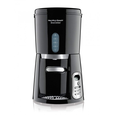 Venta de CAFETERA  ESTACION  10 TAZAS DE CAPACIDAD CON DISPENSADOR | COLOR NEGRO | HAMILTON BEACH en Panamá. A sólo $49.99. Entrega gratis. Garantía Mercologo.