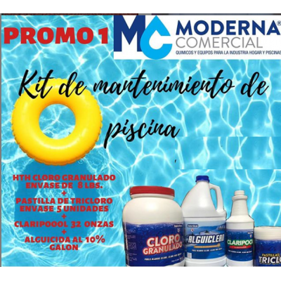 Venta de KIT 1 DE MANTENIMIENTO DE PISCINA en Panamá. A sólo $51.36. Entrega gratis. Garantía Mercologo.