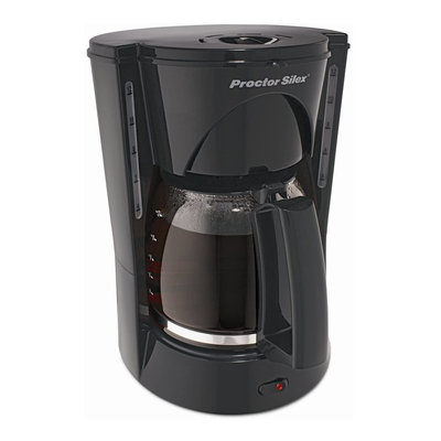 Venta de CAFETERA 12 TAZAS DE CAPACIDAD CON FILTRO INTERNO PERMANENTE | COLOR NEGRO |PROCTOR SILEX en Panamá. A sólo $24.99. Entrega gratis. Garantía Mercologo.