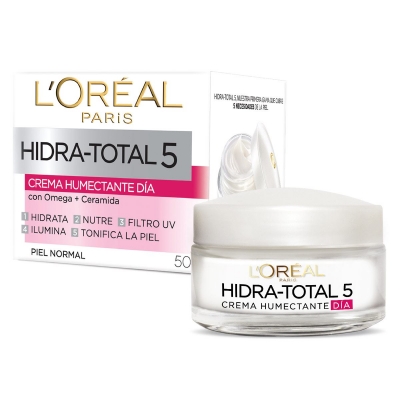 Venta de L'OREAL SKIN EXPERT | HIDRA-TOTAL 5 | CREMA HUMECTANTE DÍA | 50G en Panamá. A sólo $10.76. Entrega gratis. Garantía Mercologo.
