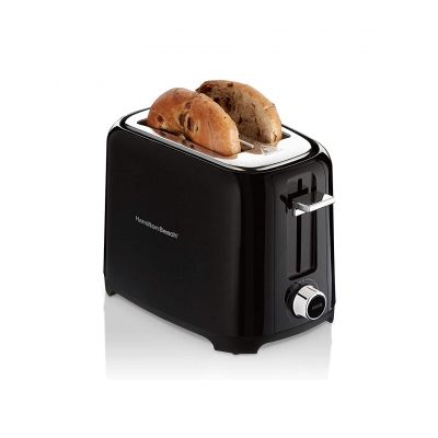 Venta de Tostadora Negra/Cromada de 2 Panes en Panamá. A sólo $21.99. Entrega gratis. Garantía Mercologo.