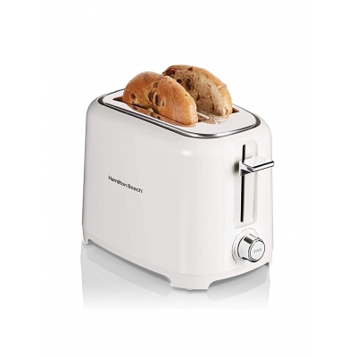 Venta de Tostadora Blanca/Cromada de 2 Panes en Panamá. A sólo $21.99. Entrega gratis. Garantía Mercologo.