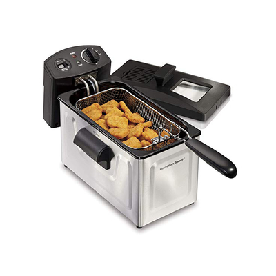 Venta de FREIDORA ELECTRICA/TEMPERATURA AJUSTABLE CAPACIDAD 12TZ DE ACEITE | HAMILTON BEACH en Panamá. A sólo $69.99. Entrega gratis. Garantía Mercologo.