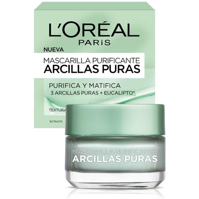 Venta de L'OREAL SKIN EXPERT | ARCILLAS PURAS | MASCARILLA PURIFICANTE | 40GR en Panamá. A sólo $12.93. Entrega gratis. Garantía Mercologo.
