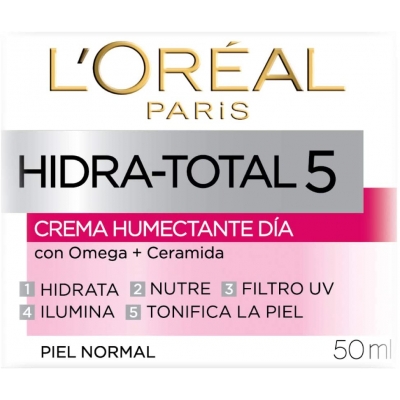 Venta de L'OREAL SKIN EXPERT | HIDRA-TOTAL 5 | CREMA HUMECTANTE DÍA | 50G en Panamá. A sólo $10.76. Entrega gratis. Garantía Mercologo.
