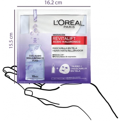 Venta de L'OREAL SKIN EXPERT | REVITALIFT ÁCIDO HIALURÓNICO | MASCARILLA x 1 en Panamá. A sólo $5.24. Entrega gratis. Garantía Mercologo.