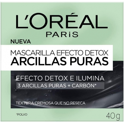 Venta de L'OREAL SKIN EXPERT | ARCILLAS PURAS | MASCARILLA EFECTO DETOX | 40GR en Panamá. A sólo $12.93. Entrega gratis. Garantía Mercologo.