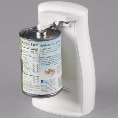 Venta de ABRIDOR DE LATA ELECTRICO  CON AUTOAPAGADO | BLANCO | PROCTOR SILEX en Panamá. A sólo $15.99. Entrega gratis. Garantía Mercologo.