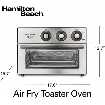 Venta de HORNO AIR FRIER 6 FUNCIONES | 1800 WATTS | HAMILTON BEACH en Panamá. A sólo $169.99. Entrega gratis. Garantía Mercologo.