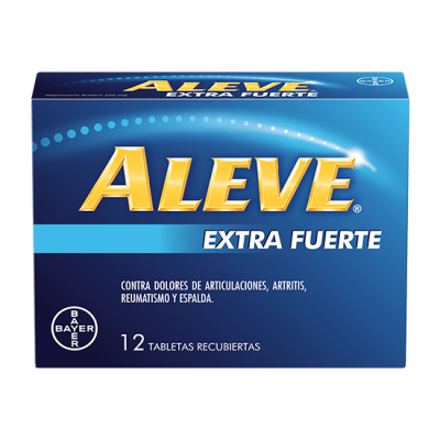 Venta de ALEVE | EXTRA FUERTE | CAJA DE 12 UNIDADES en Panamá. A sólo $4.91. Entrega gratis. Garantía Mercologo.