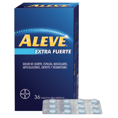 Venta de ALEVE | EXTRA FUERTE | 220MG | CAJA DE 36 UNIDADES en Panamá. A sólo $13.33. Entrega gratis. Garantía Mercologo.