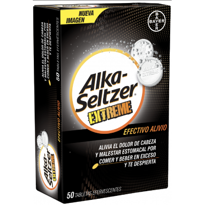 Venta de ALKA-SELTZER EXTREME | EFERVECENTE | CAJA DE 50 UNIDADES en Panamá. A sólo $16.16. Entrega gratis. Garantía Mercologo.