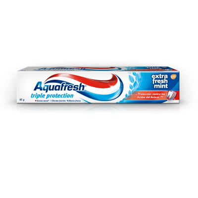 Venta de AQUAFRESH | PASTA DE DIENTE | TRIPLE PROTECCION EXTRA FRESH MINT | 1x5.6 OZ en Panamá. A sólo $3.62. Entrega gratis. Garantía Mercologo.