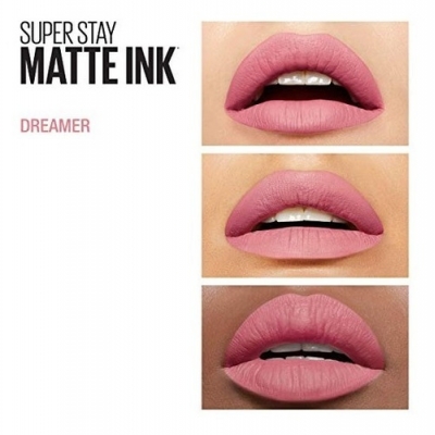Venta de MAYBELLINE | SUPERSTAY MATTE INK | 10 DREAMER | LÁPIZ LABIAL LIQUIDO MATE en Panamá. A sólo $10.66. Entrega gratis. Garantía Mercologo.