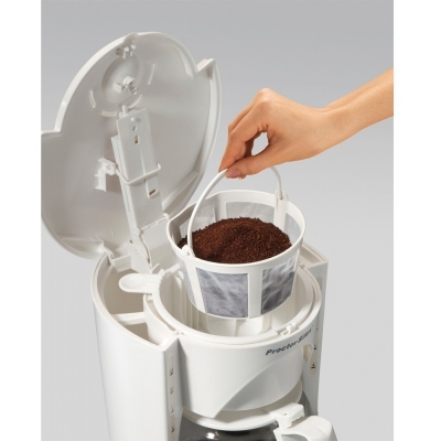 Venta de CAFETERA DE 12 TAZAS CON FILTRO INTERNO BLANCA | PROCTOR SILEX en Panamá. A sólo $25.99. Entrega gratis. Garantía Mercologo.