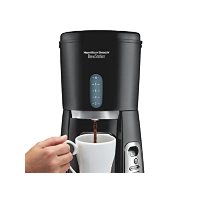 Venta de CAFETERA  ESTACION  10 TAZAS DE CAPACIDAD CON DISPENSADOR | COLOR NEGRO | HAMILTON BEACH en Panamá. A sólo $49.99. Entrega gratis. Garantía Mercologo.