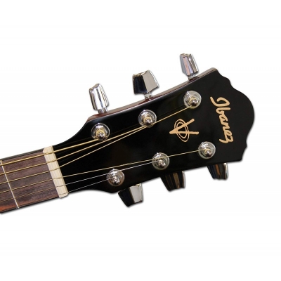 Venta de Paquete de Guitarra acustica Ibanez color  sunburst, incluye estuche, correa, afinador, correa en Panamá. A sólo $199.95. Entrega gratis. Garantía Mercologo.