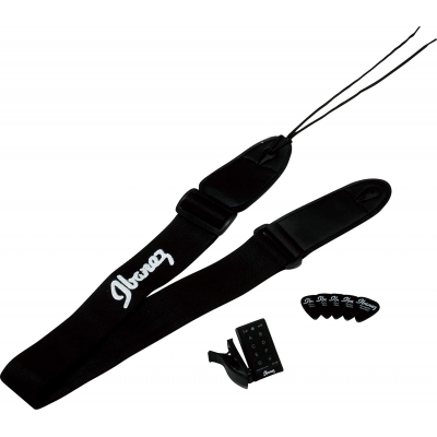 Venta de Paquete de Guitarra acustica Ibanez color  sunburst, incluye estuche, correa, afinador, correa en Panamá. A sólo $199.95. Entrega gratis. Garantía Mercologo.