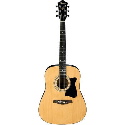 Venta de Paquete de Guitarra acústica Ibanez color natural, incluye estuche, correa y afinador en Panamá. A sólo $199.95. Entrega gratis. Garantía Mercologo.