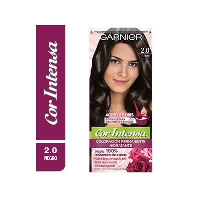 GARNIER | NUTRISSE COR INTENSA | 2.0 NEGRO | TINTE PARA EL CABELLO