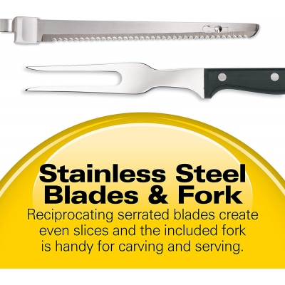 Venta de CUCHILLO ELECTRICO CON ESTUCHE | Hamilton Beach en Panamá. A sólo $36.99. Entrega gratis. Garantía Mercologo.