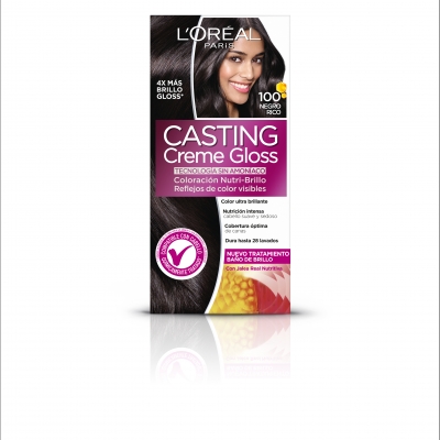 Venta de L'OREAL PARIS | CASTING |100 NEGRO | TINTE PARA EL CABELLO SEMI PERMANENTE en Panamá. A sólo $8.35. Entrega gratis. Garantía Mercologo.