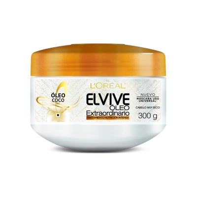 Venta de L'OREAL PARIS | ELVIVE | OLEO COCO | CREMA TRATAMIENTO 300GR en Panamá. A sólo $7.81. Entrega gratis. Garantía Mercologo.