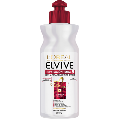 Venta de L'OREAL PARIS | ELVIVE | REPARACION TOTAL 5 | CREMA PARA PEINA 300ML en Panamá. A sólo $7.27. Entrega gratis. Garantía Mercologo.