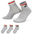 Venta de MEDIAS 3 PARES NIKE GRIS CON NARANJA MOVE TO ZERO | WMN 4-6 en Panamá. A sólo $10. Entrega gratis. Garantía Mercologo. Venta de MEDIAS 3 PARES NIKE GRIS CON NARANJA MOVE TO ZERO | WMN 4-6 en Panamá. A sólo $10. Entrega gratis. Garantía Mercologo.
